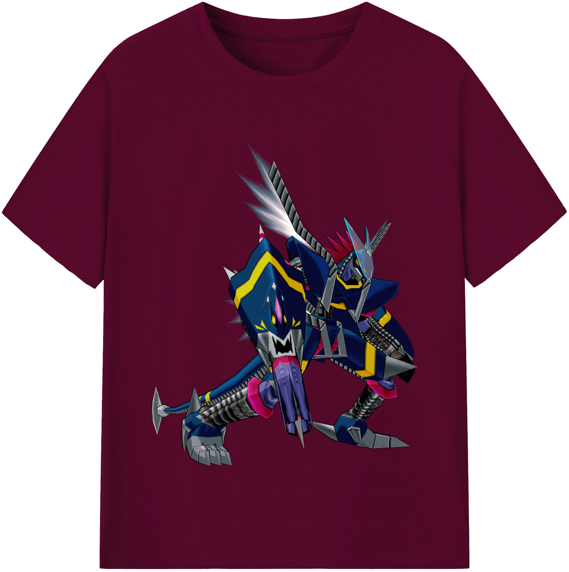 （画像用） Digimon デジタルモンスター/デジモン レディースカジュアルプリントTシャツ（綿100％）
